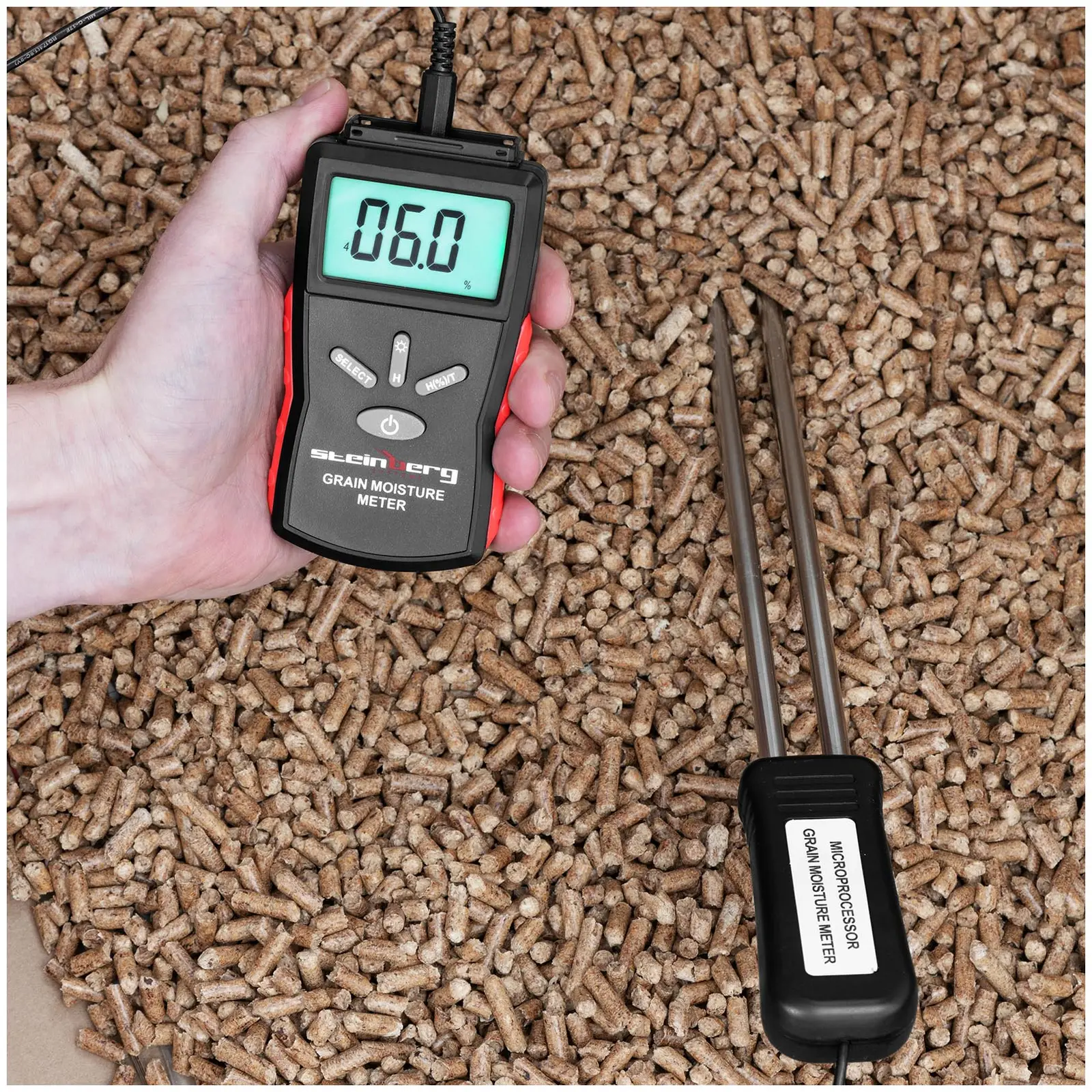 Humidimètre grain (Batterie(s) comprise(s): Non)