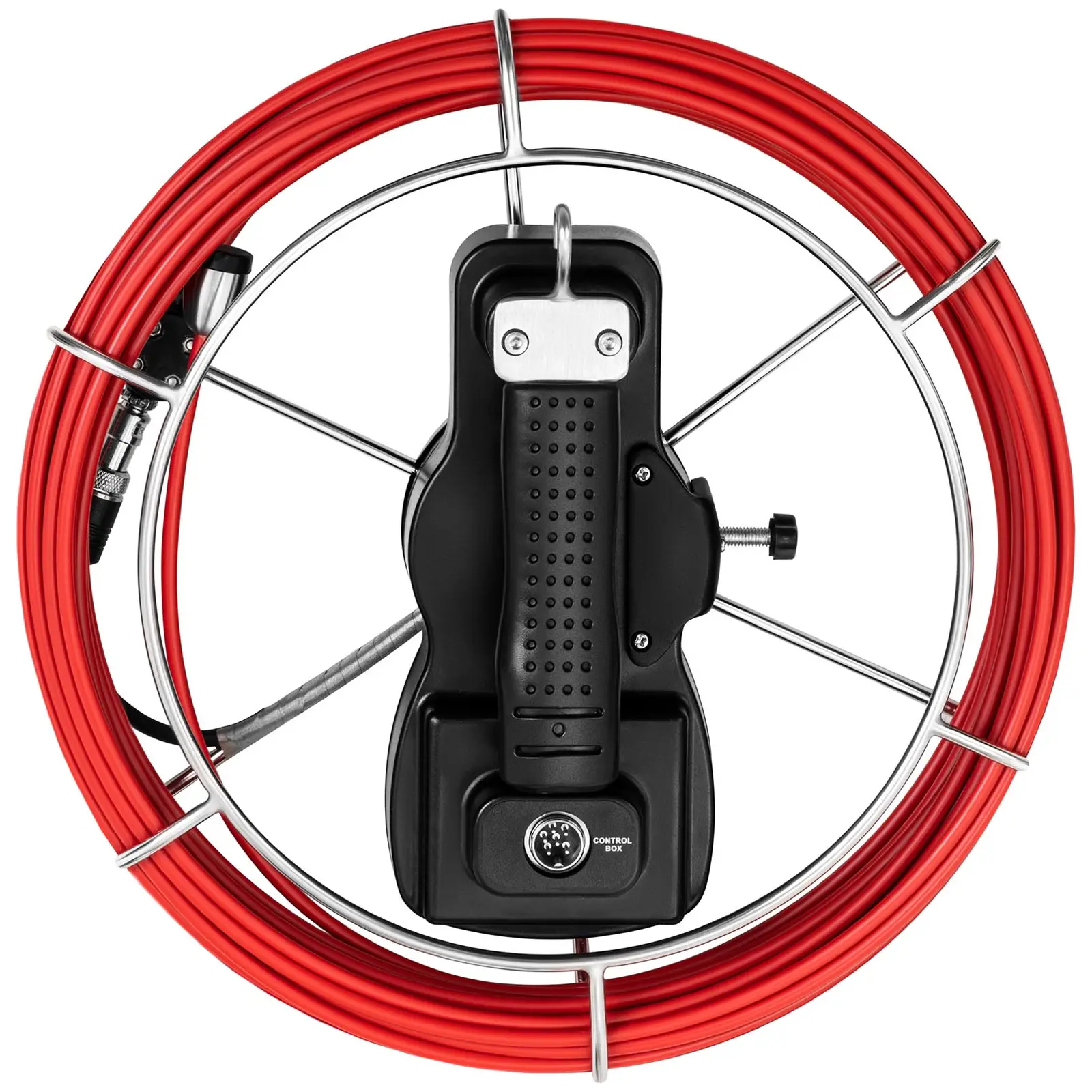 Endoskopická kamera - 20 m - 12 LED - 7" displej (Paměť: 8GB SD karta (podporuje maximálně 256GB SD kartu nebo USB flash disk))
