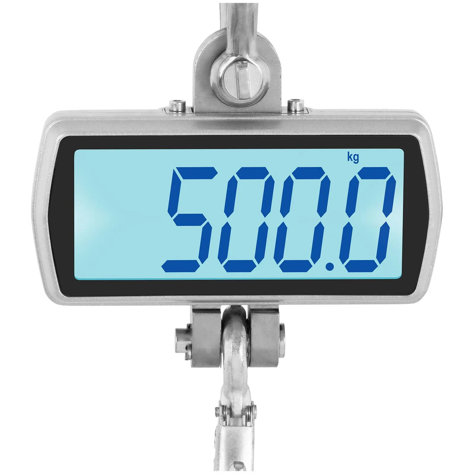 Jeřábová váha - 500 kg / 0,1 kg - LCD - digitální - dálkové ovládání (Podržet: Ano)