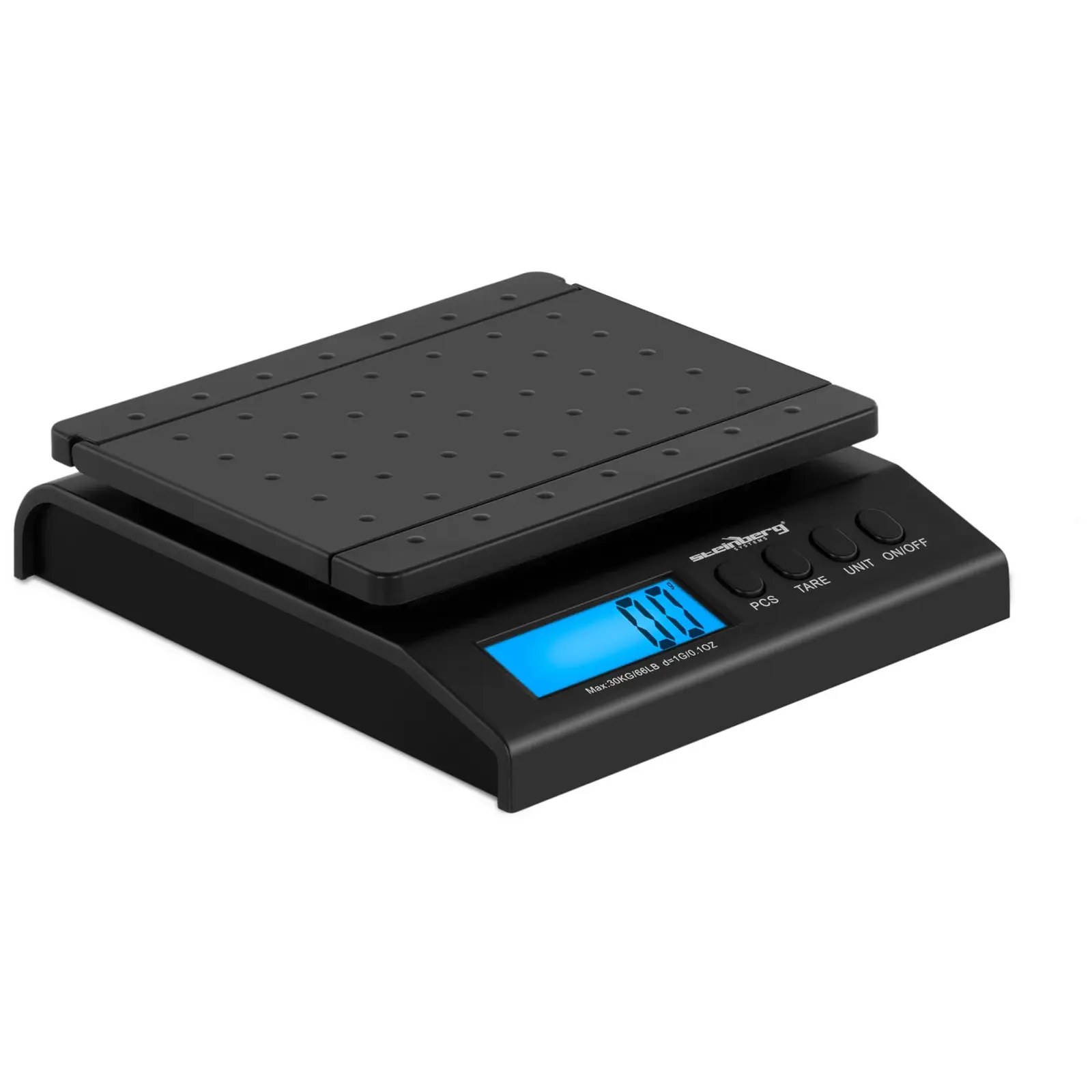 Balanza de mesa - 30 kg / 10 g - 20 x 25 cm - LCD