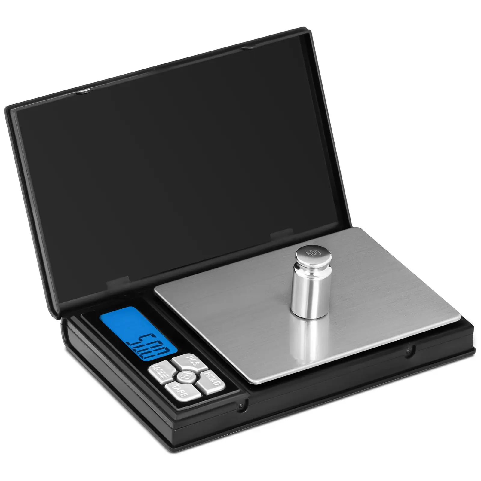 Digital Pocket Scale - 3,000 g - 0.5 g / 1,000 g - 115 x 91 mm