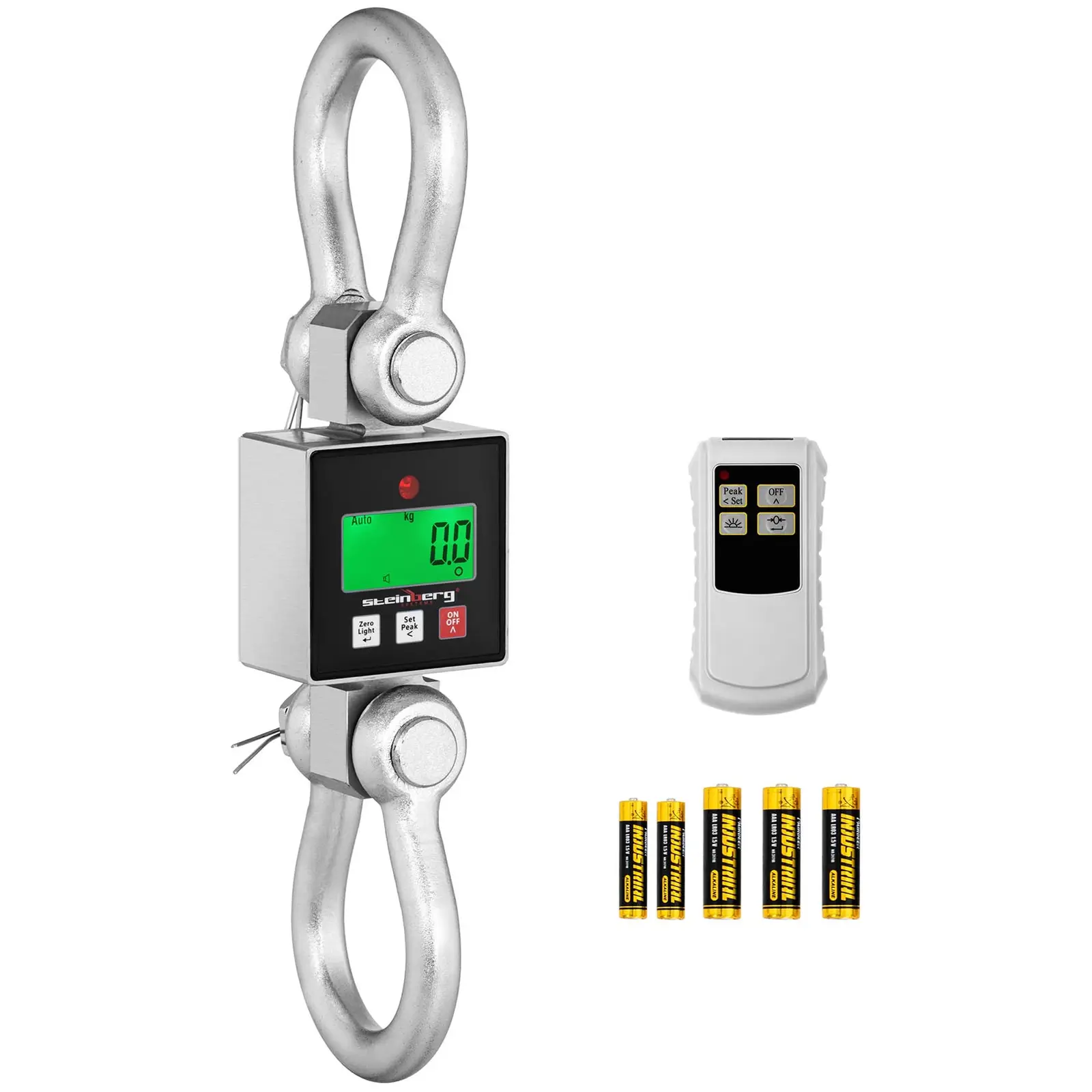 Darumérleg - 3000 kg / 0,5 kg - LCD - digitális - távirányító - Kép a termékről