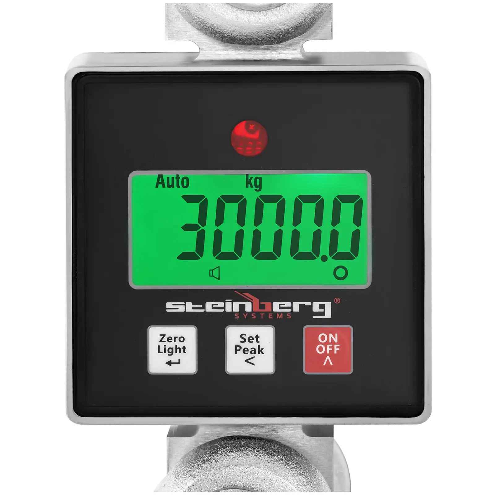 Cântar de macara - 3000 kg / 0,5 kg - LCD - digital - telecomanda (Țineți: Da)