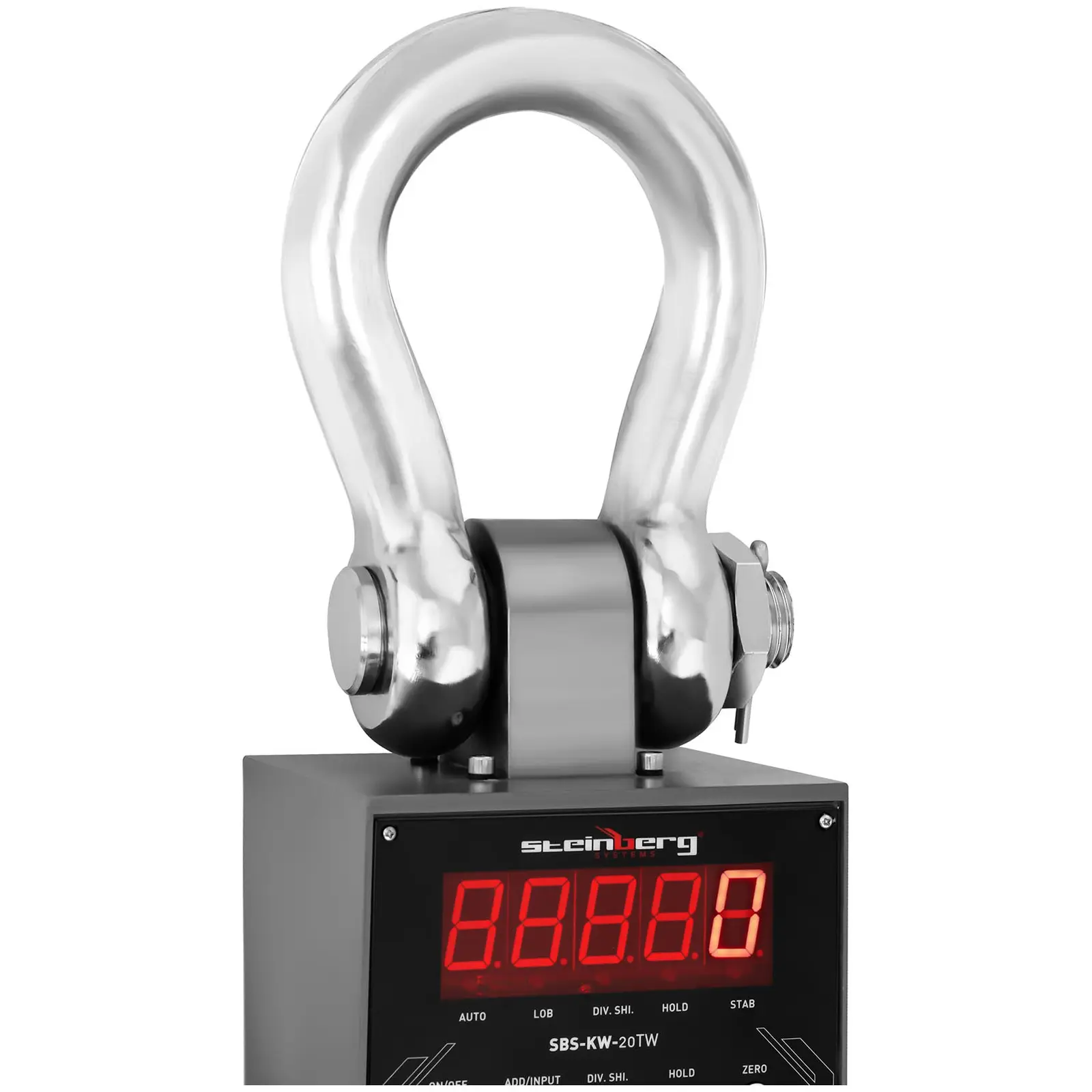 Jeřábová váha - 20 000 kg / 5 kg - LED - dálkové ovládání (Nuly: Ano)