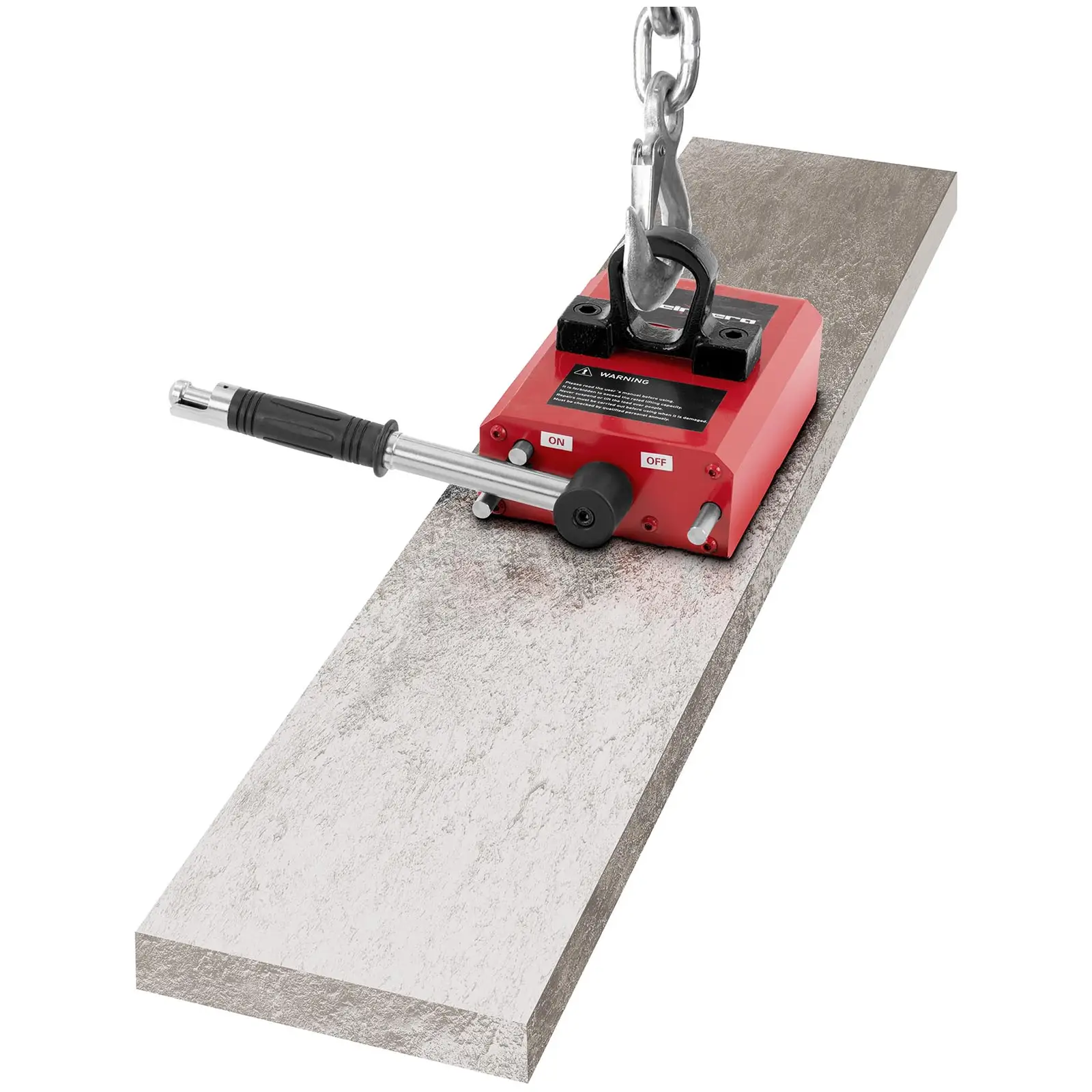 Břemenový magnet - 600 kg (Barva: Červená)