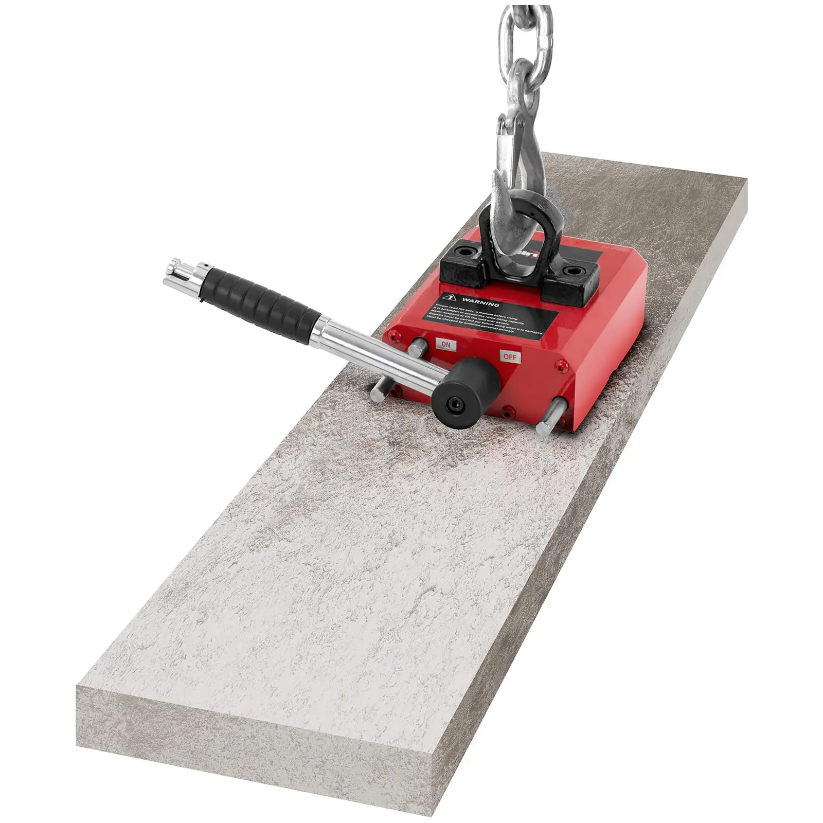 Dual PML Lasthebemagnet - 300 kg (Farbe: Rot)