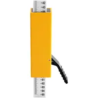 Nivelační lať - 2,4 m - 2 stupnice (mm/cm) - hliník - s kluzákem