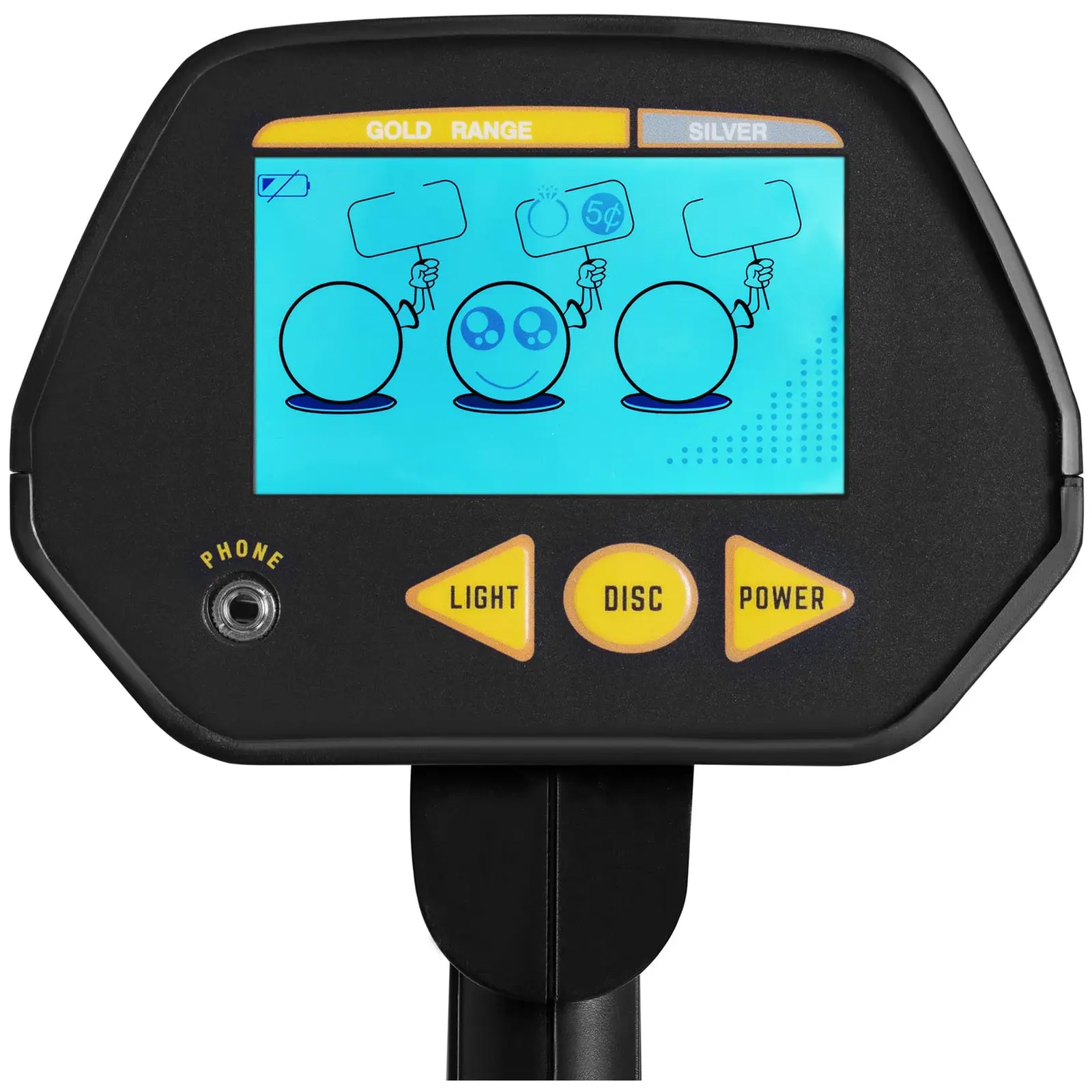 Detektor kovů - 100 cm/16 cm - Ø 19 cm