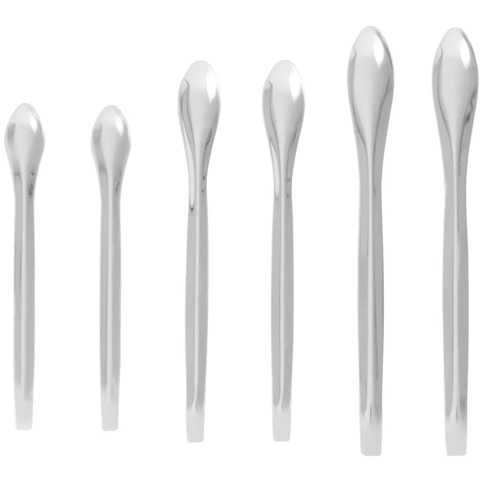 Lot de spatules et cuillères de laboratoire - 22 pièces