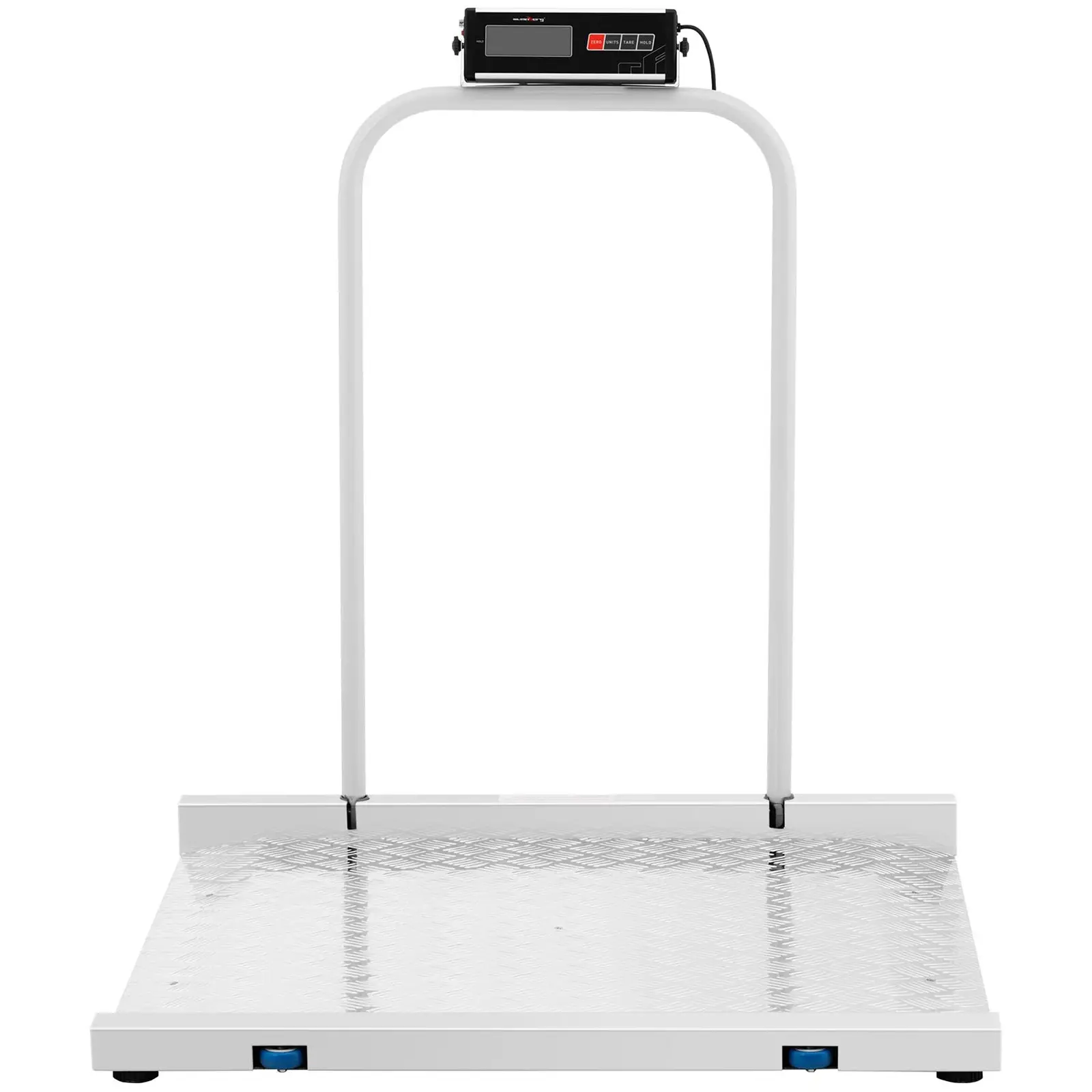 Podlahová váha - 300 kg / 100 g - 100 x 95 cm - LCD (Nuly: Ano)
