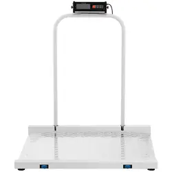 Podlahová váha - 300 kg / 100 g - 100 x 95 cm - LCD
