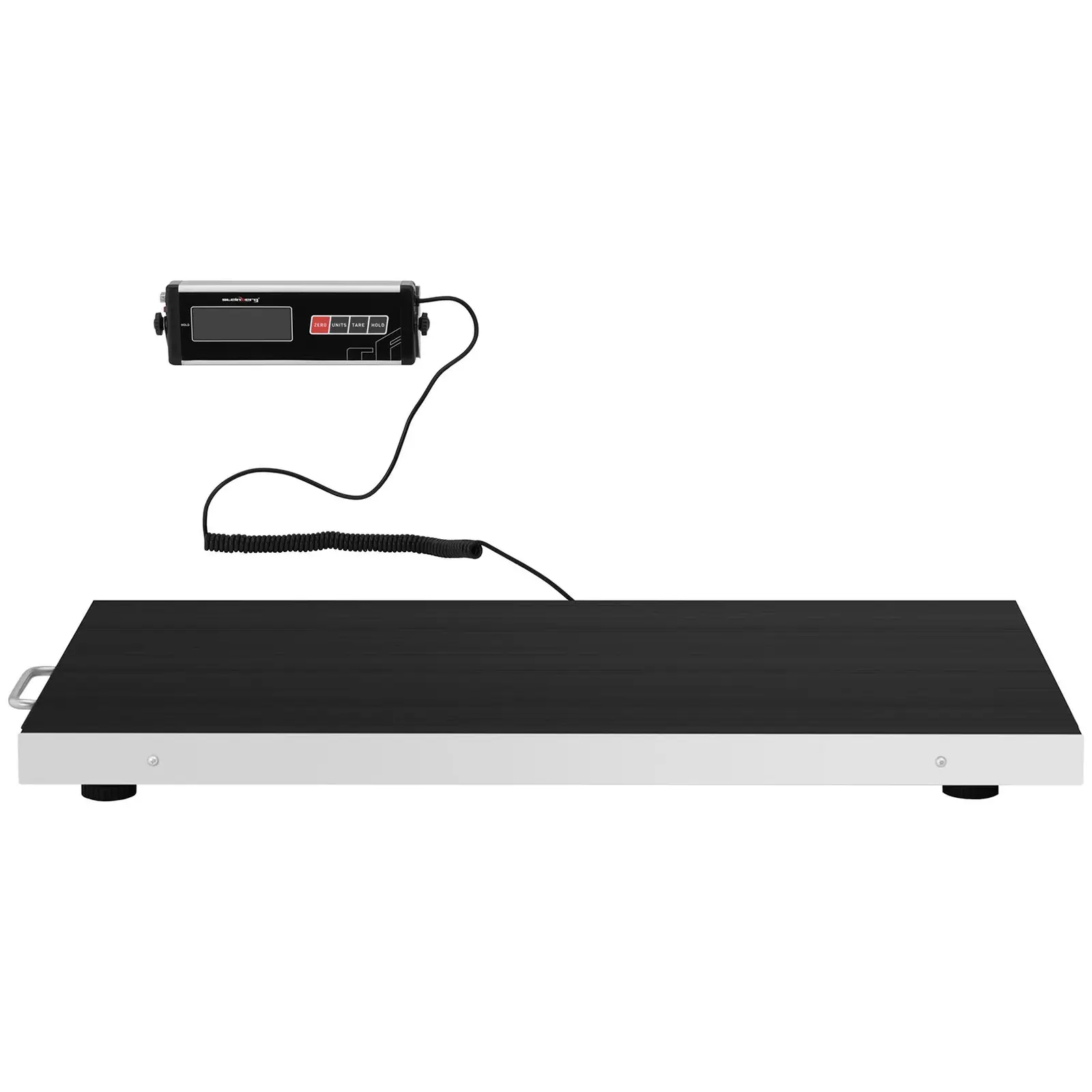 Podlahová váha - 150 kg / 50 g - protiskluzová podložka - LCD (Kalibrace: Ano)