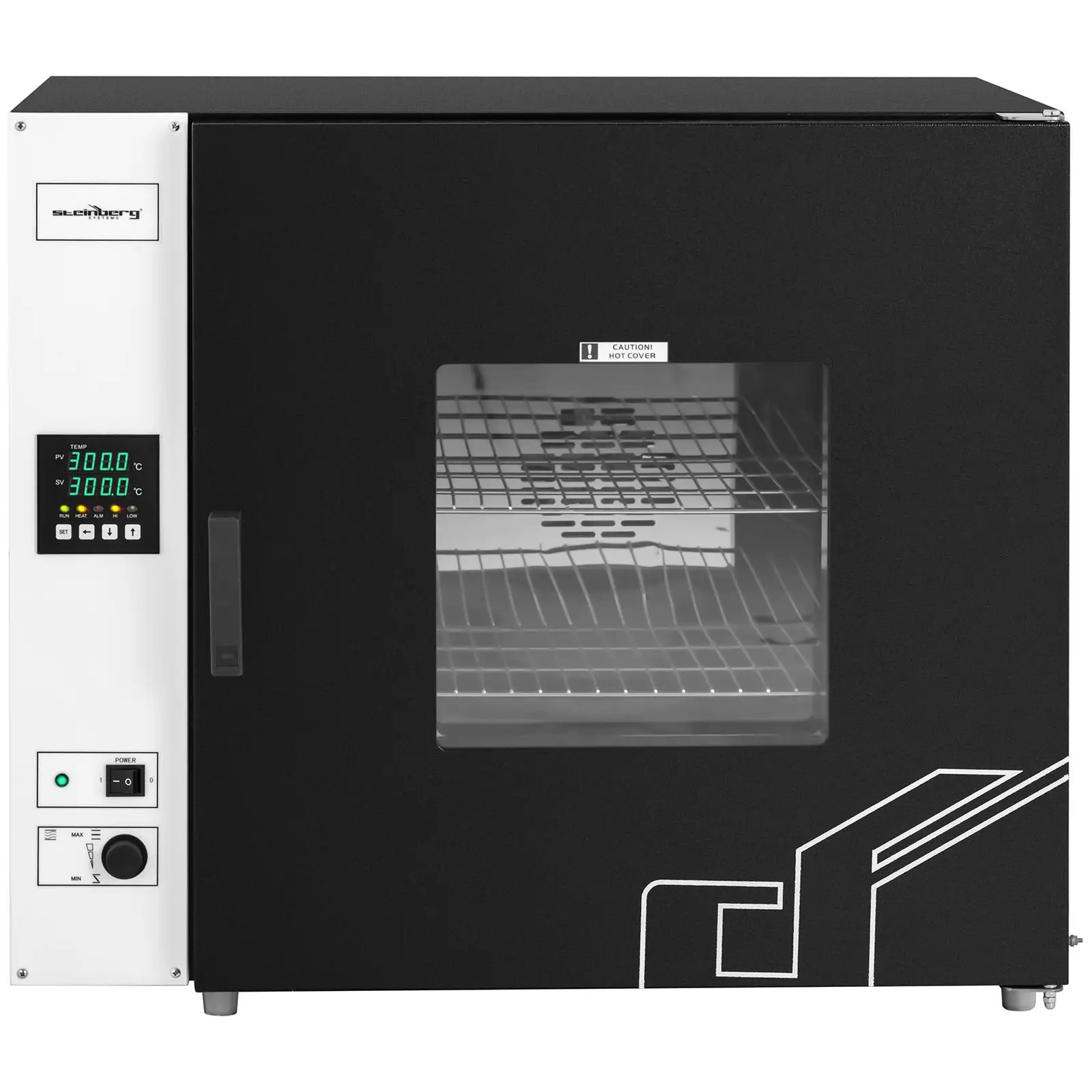 Sušicí skříň - 136 l - 2 170 W (Barva: Černá)