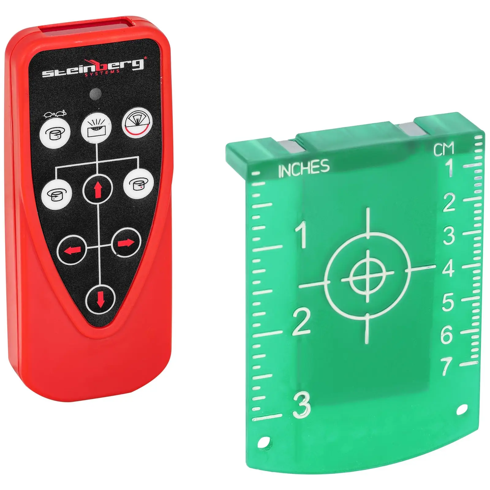 Roterende laser - groen - Ø 600 m - zelfnivellerend (Materiaal: Rubber)