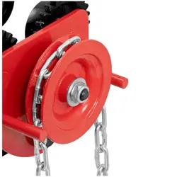 Beam Trolley - 1,000 kg - flange range 60-110 mm - with chain