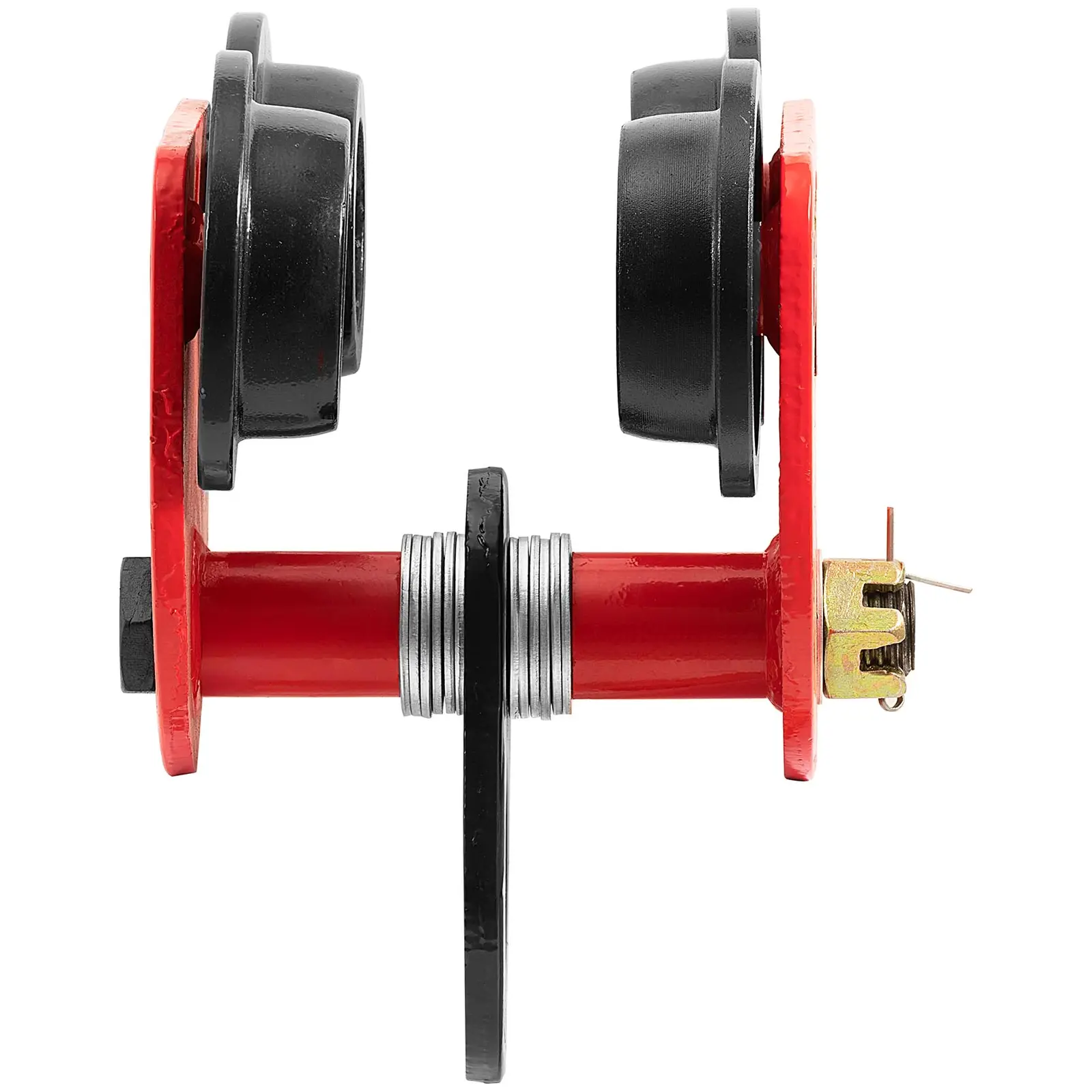 Løbekat - 3.000 kg - flangebredde 90 -130 mm (Mål (LxBxH): 24 x 25 x 21 cm)