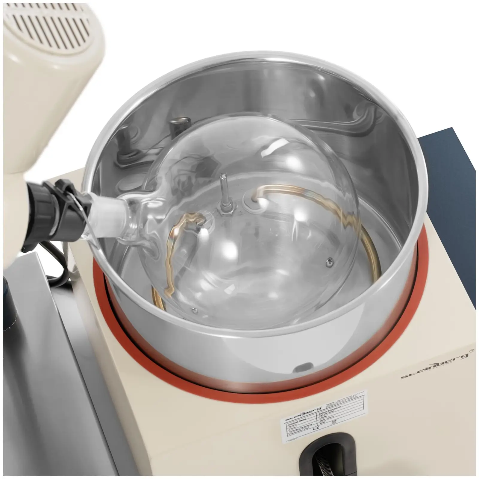 Évaporateur rotatif – Ballon de récupération de 1 l (Volume du bain: 5 l)