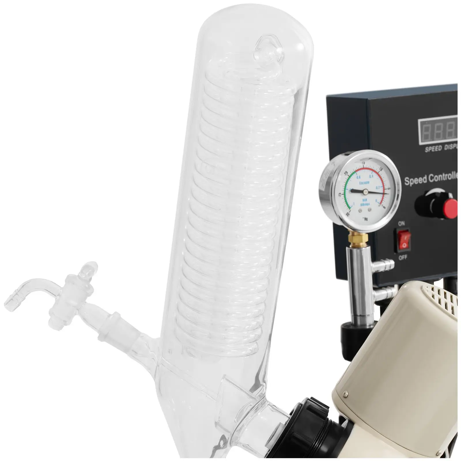 Évaporateur rotatif – Ballon de récupération de 1 l (Ballon rotatif: 5 l)