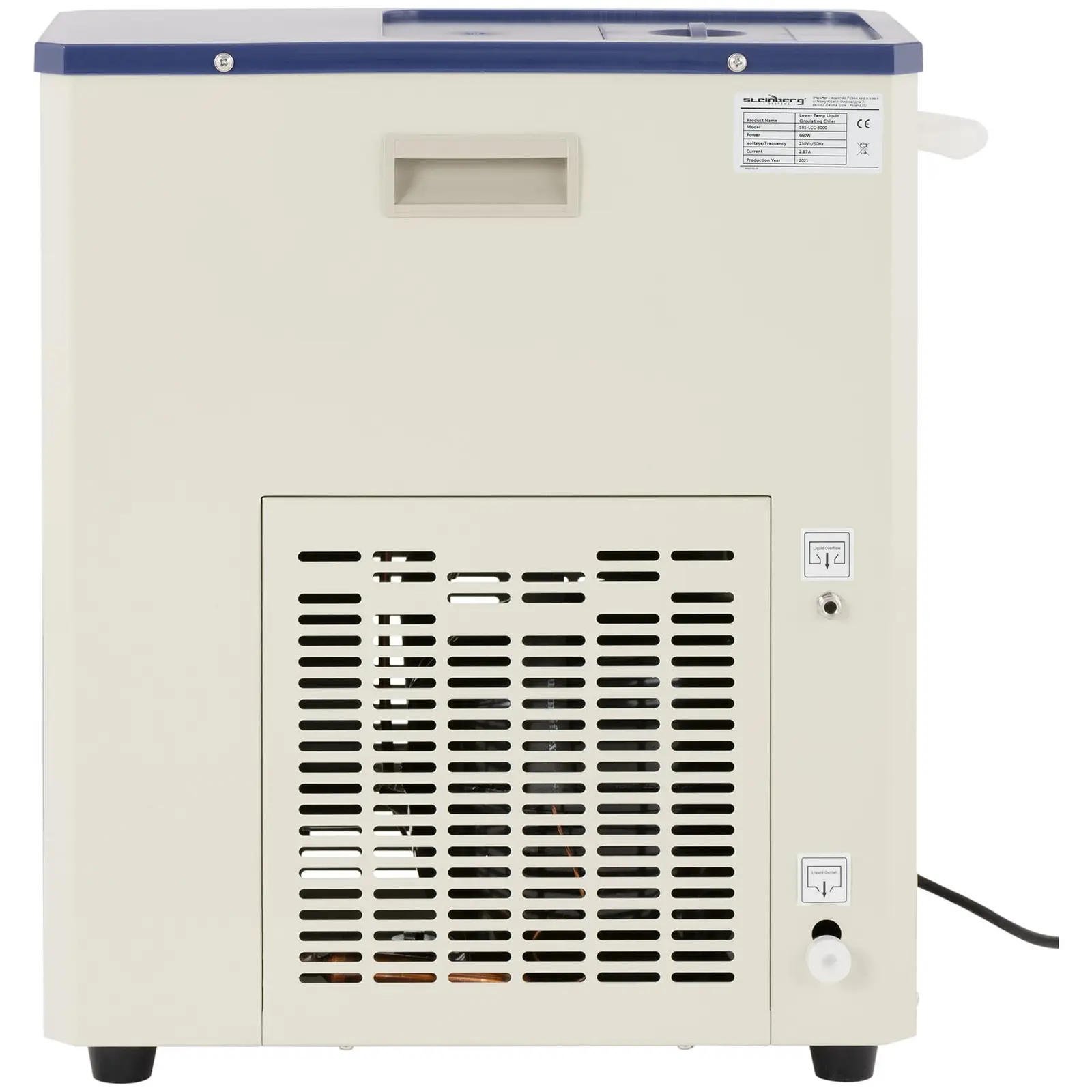 Cirkulációs hűtő - kompresszor: 495 W - -20 – 20 ℃ - 20 L/perc