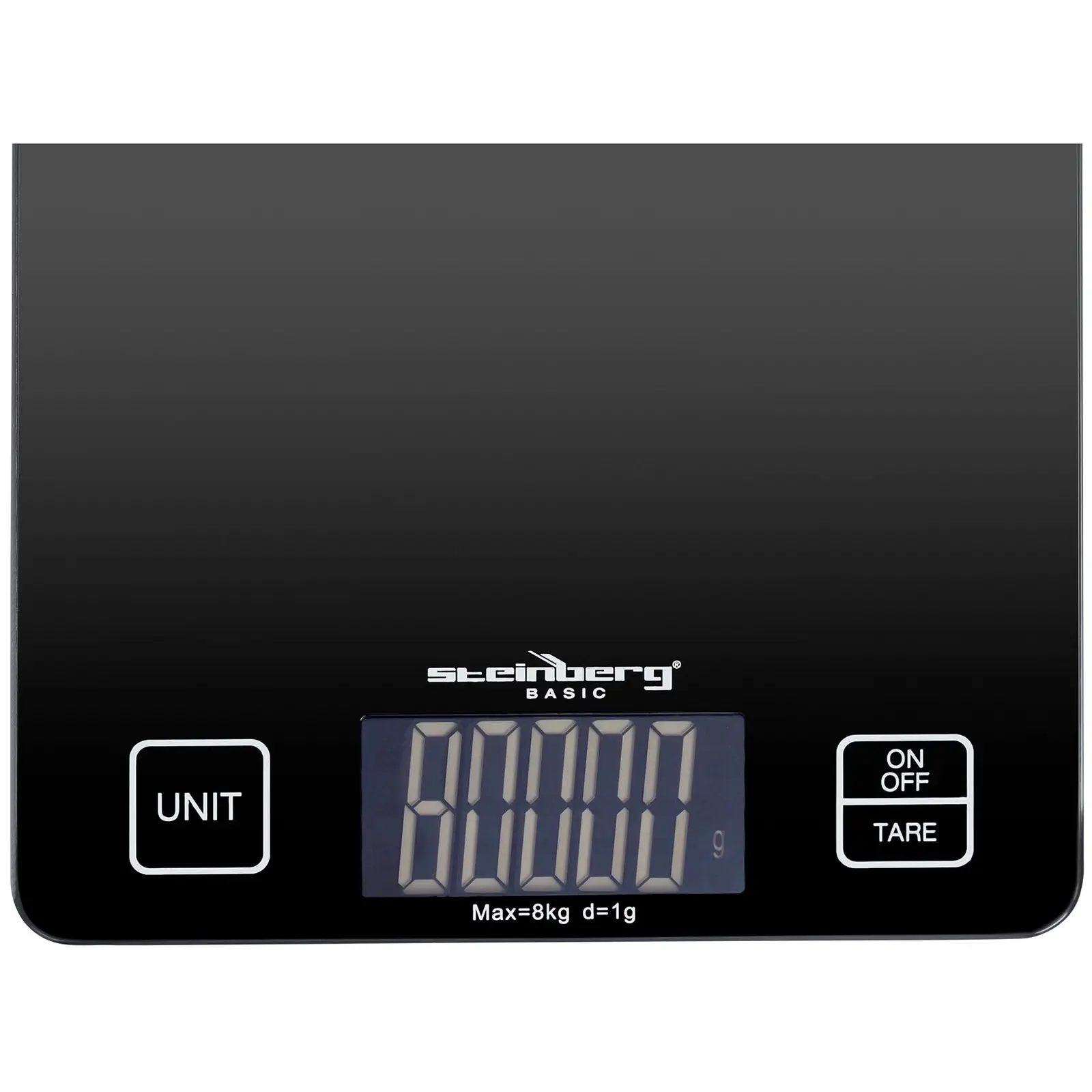 Balance de cuisine électronique - 8 kg/1 g - 22 x 17 cm - LCD