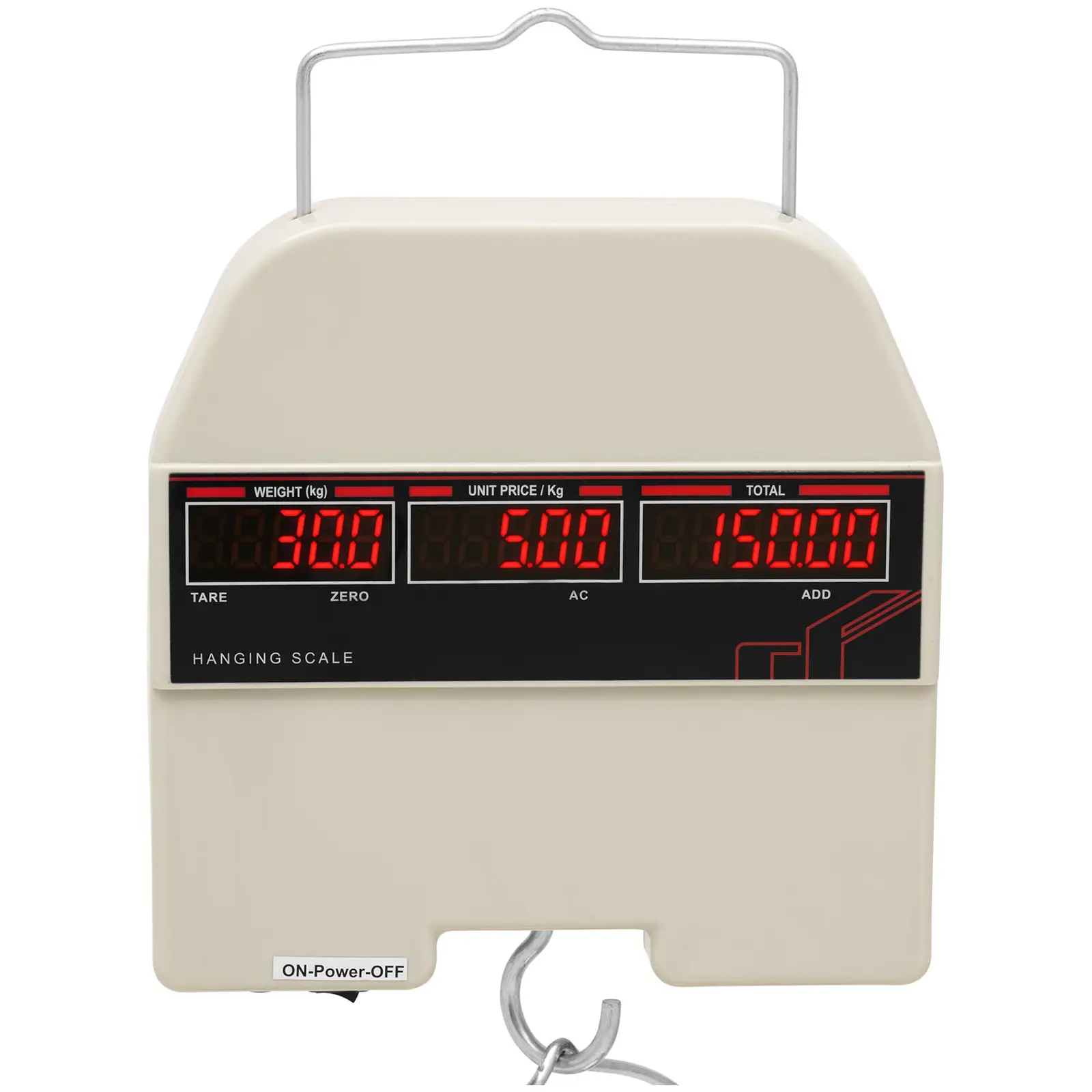 Závěsná váha - 0,1 - 30 kg (Přesnost: 0.005 kg)