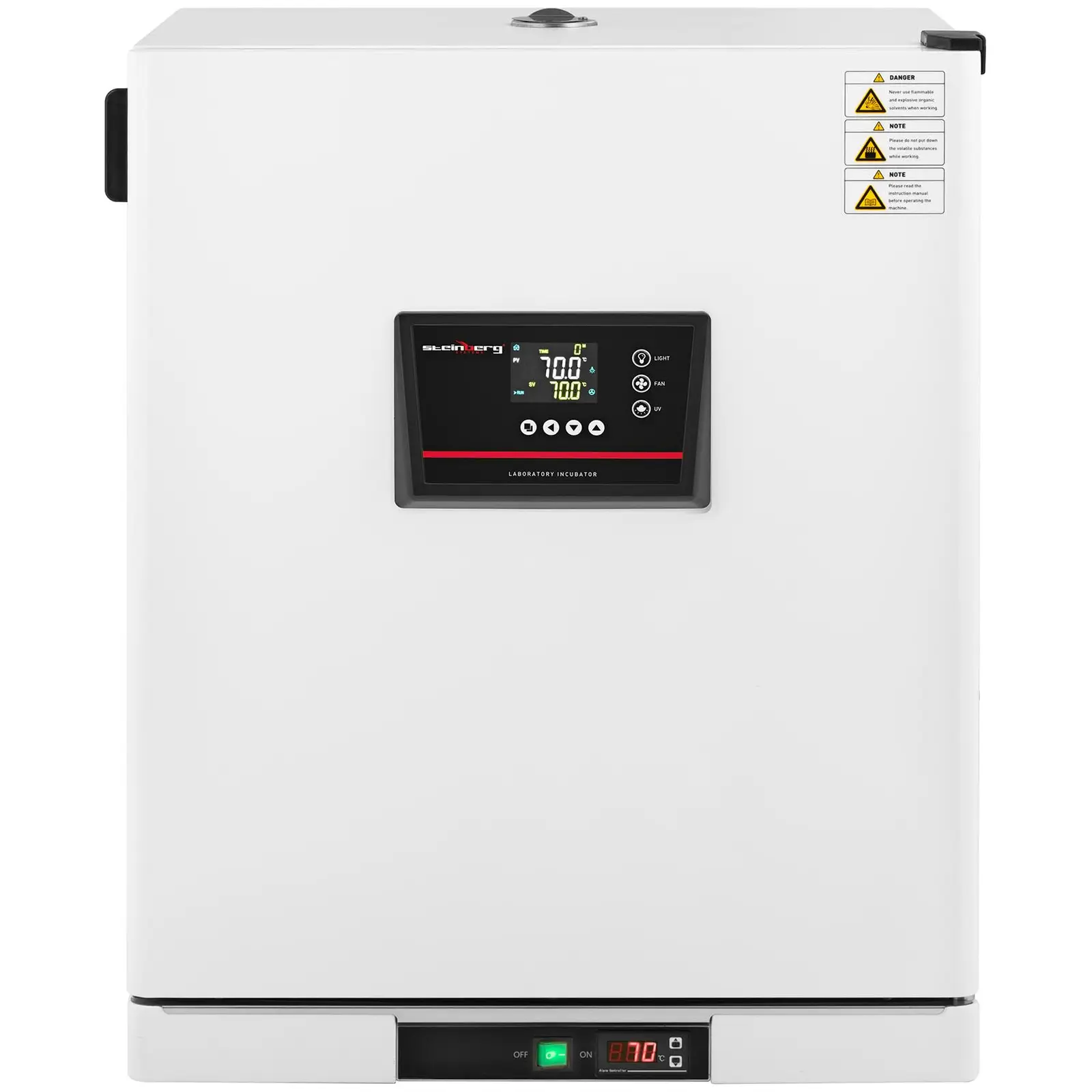 Laboratorní inkubátor - do 70 °C - 125 l - cirkulace vzduchu (Alarm nadměrné teploty [°C]: Ano)