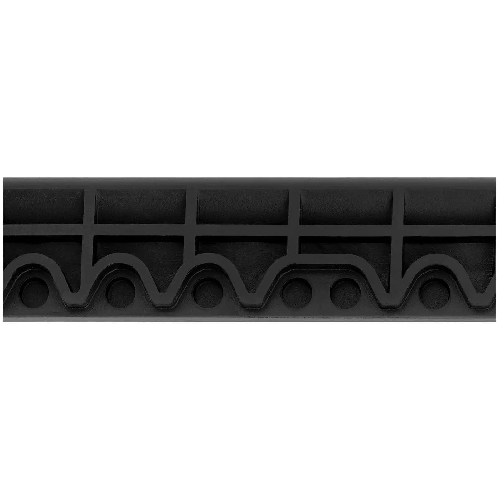 Työpistematon reunalista - 975 x 54 mm - yhteensopiva maton 10030772 kanssa (Materiaali: Kumi)