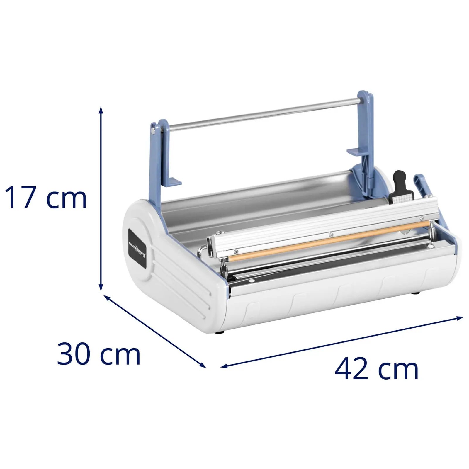 Svářečka fólií - 250 mm - těsnění: 10 mm (Barva: Stříbrná)