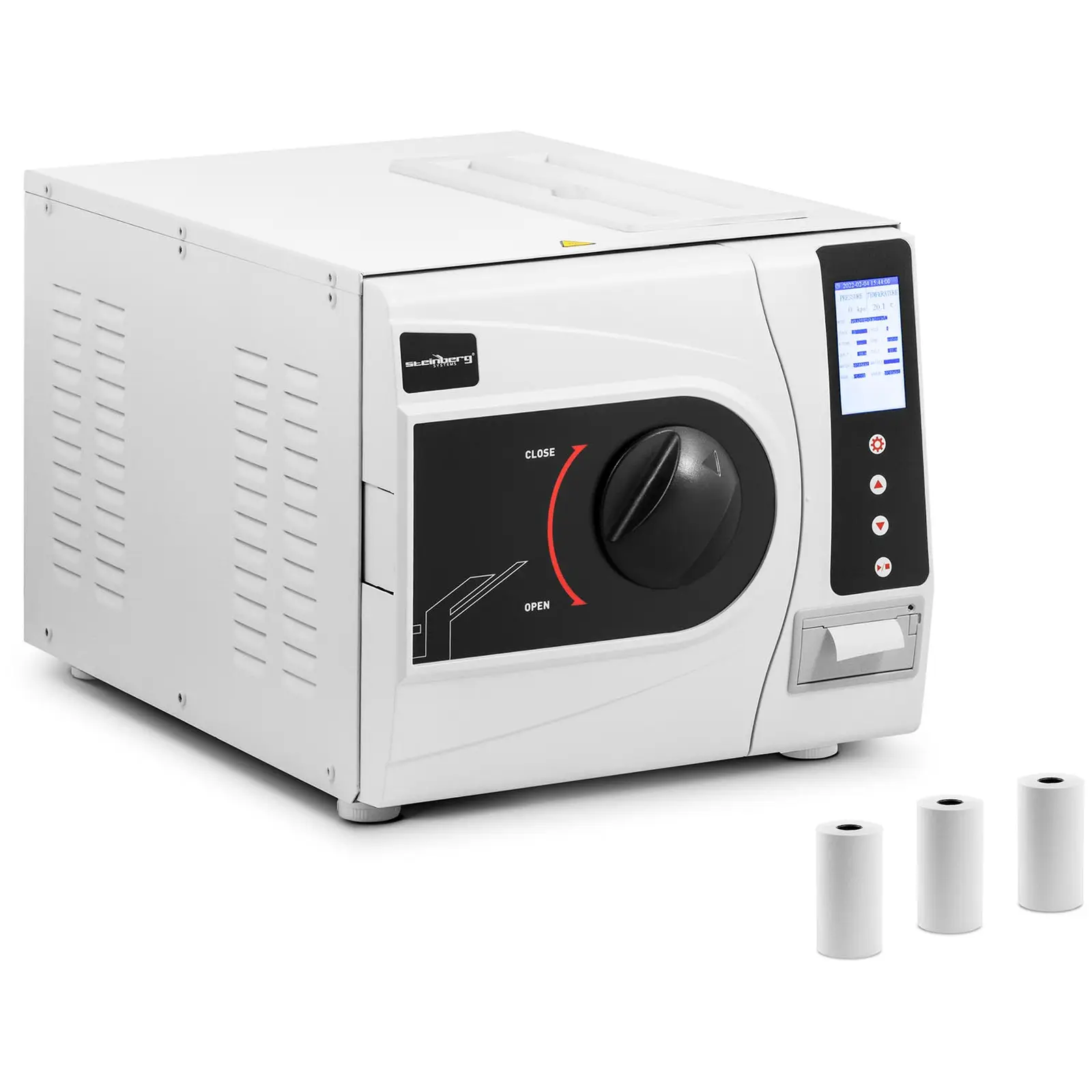 Autoclave - Classe B - 23 l - LCD - 6 programmes standards | Steinberg Systems