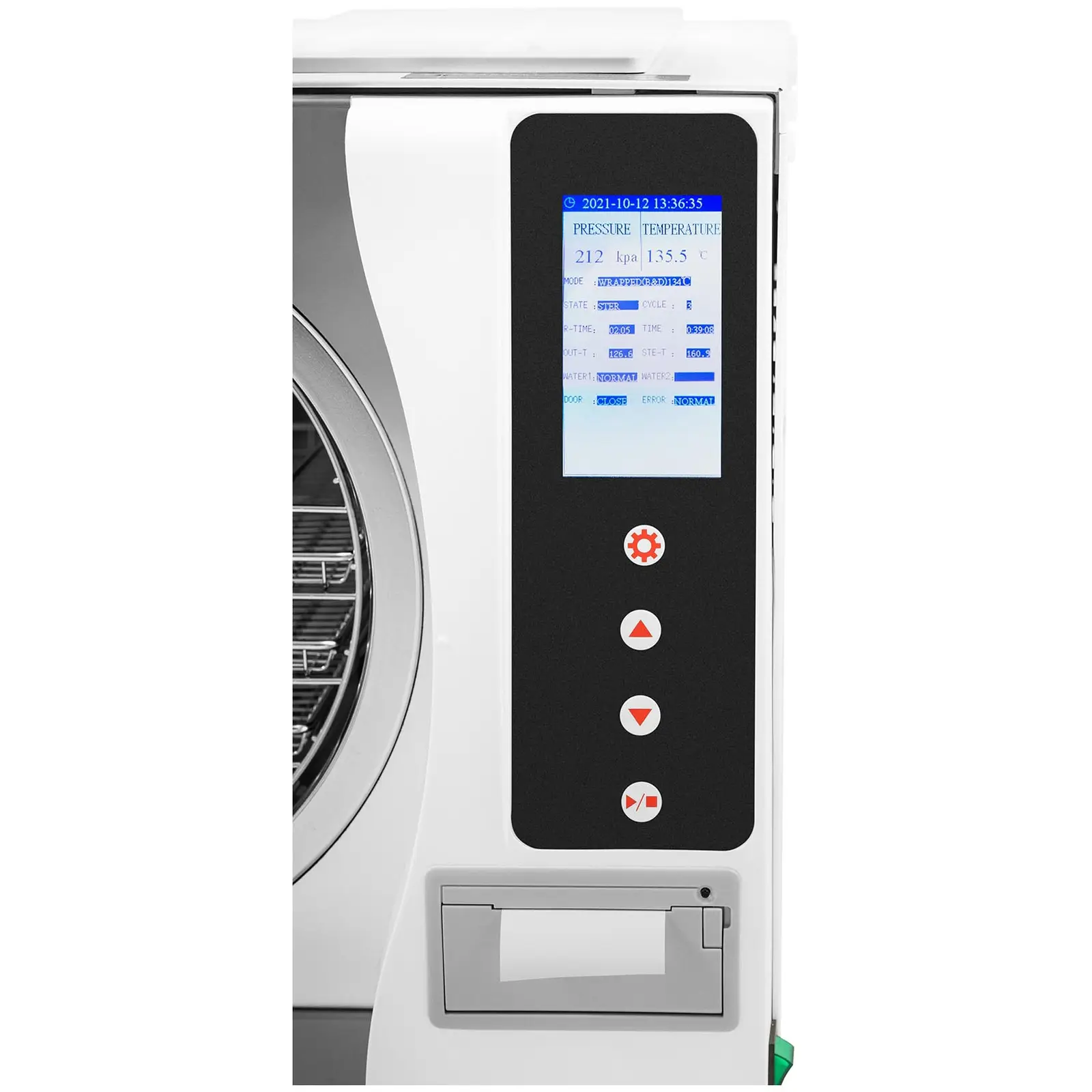 Autoklav - 23 L - LCD - 6 standard programmer - klasse B