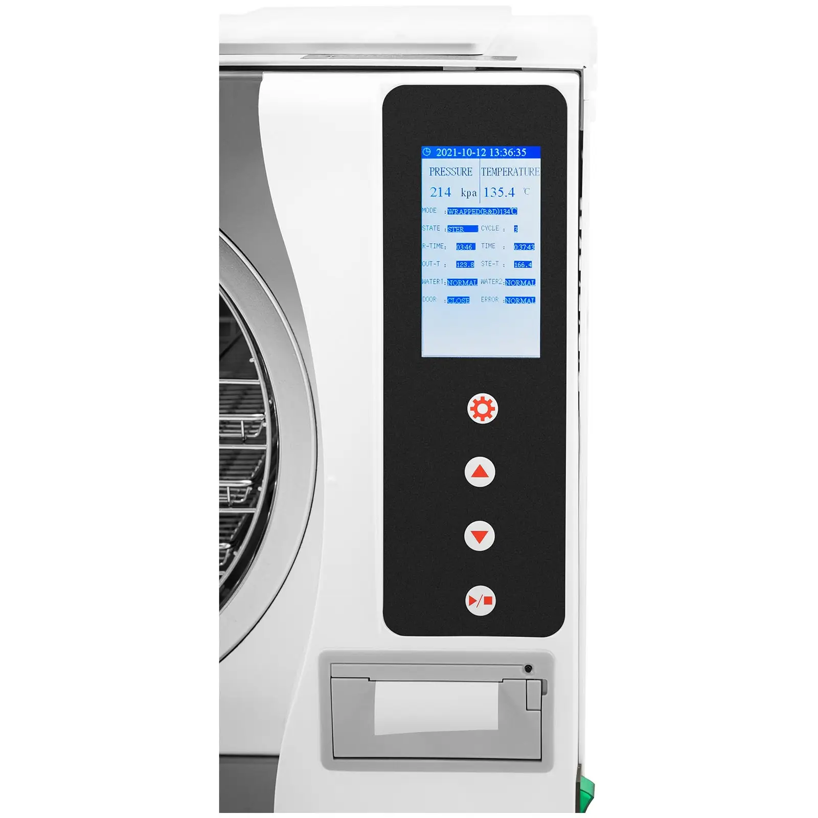 Autoklav - Klasse B - 18 L - LCD - 6 standardprogrammer