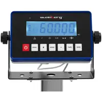 Controleweger - 60 kg / 0,007 kg - 290 x 340 x 92  mm - kg / lb - LCD
