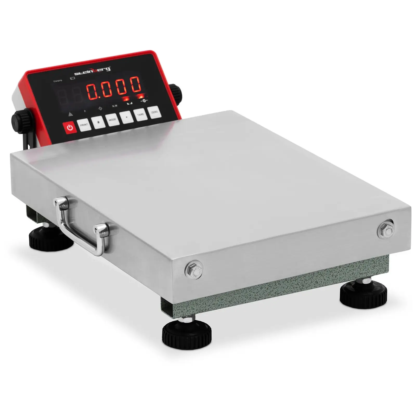 Plattformwaage - 60 kg / 0,01 kg - 30 x 40 cm - kg / lb - LED