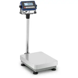 Balance plateforme - Voyant d'avertissement - 60 kg / 0,002 kg - 300 x 400 mm - Kg / lb