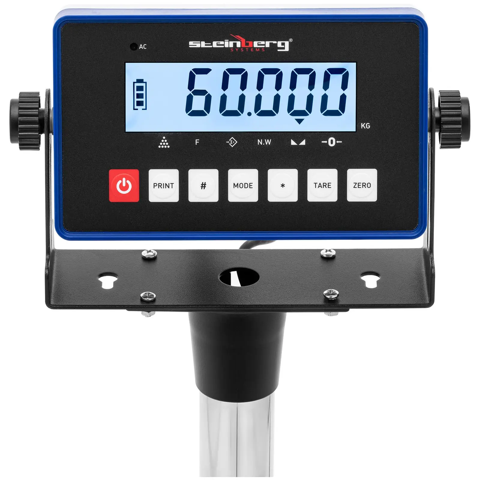 Plošinová váha - 60 kg / 0,002 kg - 30 x 40 cm - kg / lb - LCD (Přesnost: 0.002 kg)