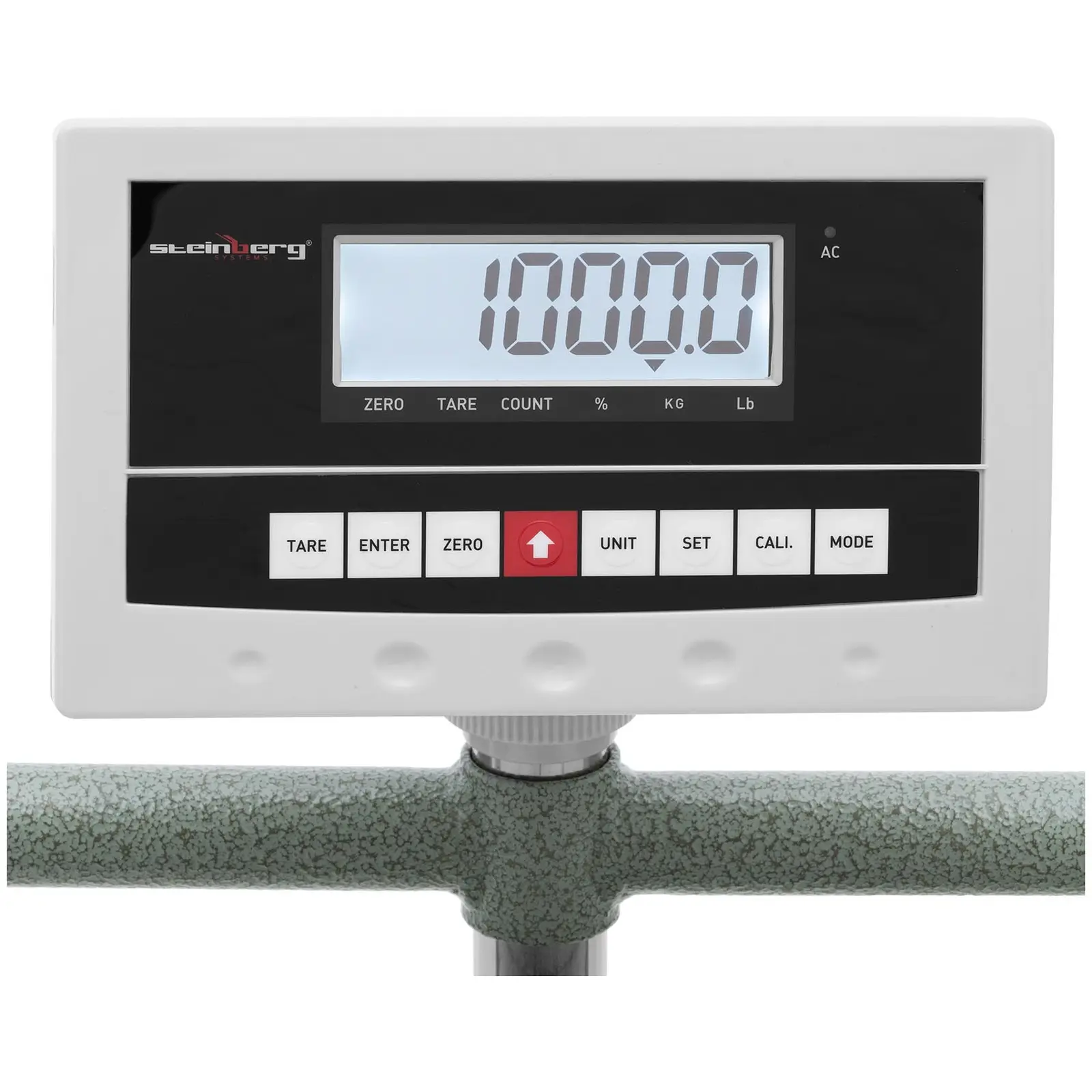 Plošinová váha - 1000 kg / 0,2 kg - 60 x 80 cm - pojízdná - kg / lb - LCD (Přesnost: 0.2 kg)
