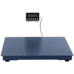 Golvvåg - 1000 kg/0,2 kg - 1000 x 1000 mm - LCD