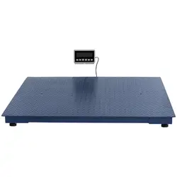 Balance au sol - 3000 kg / 1 kg - 1500 x 1500 mm - LCD