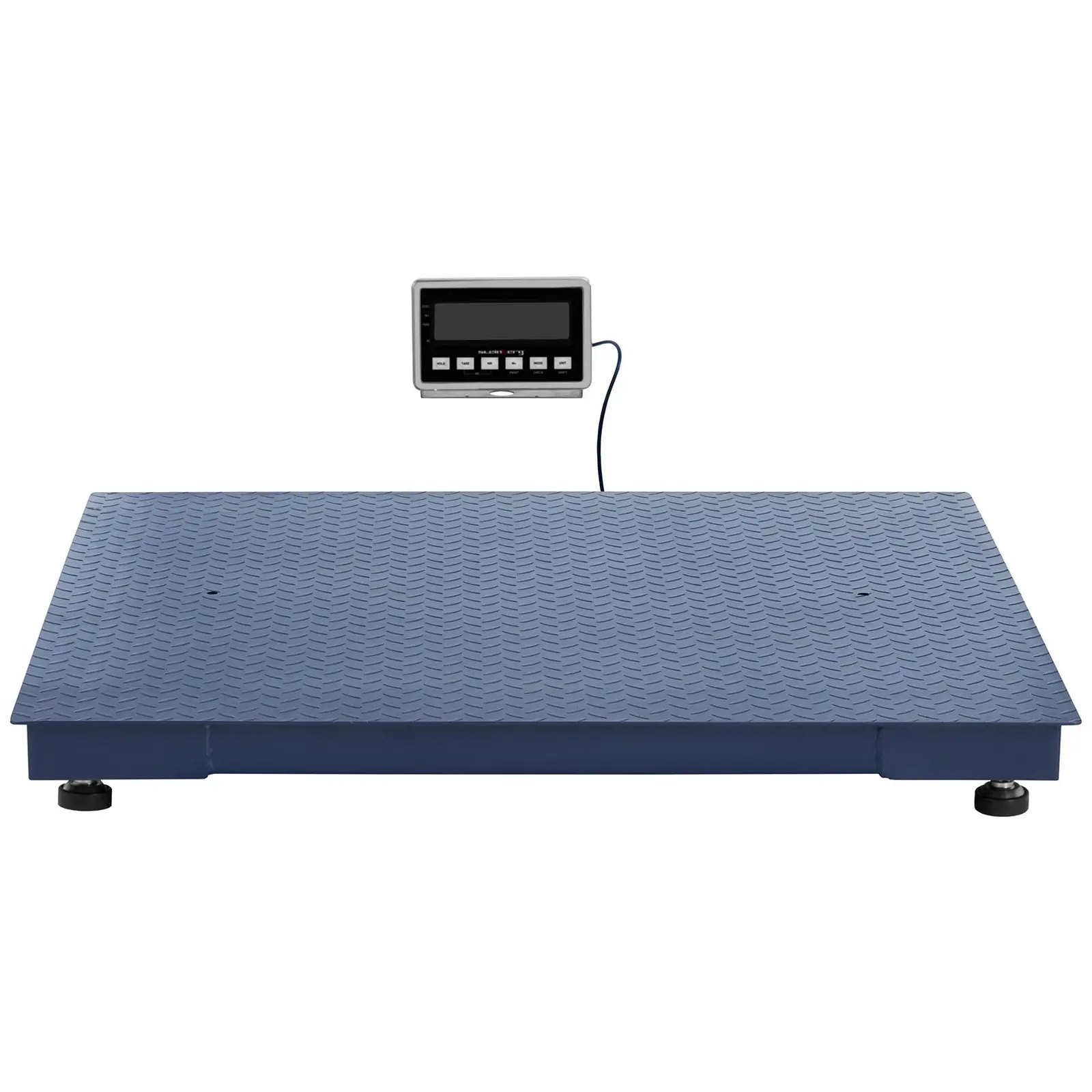 Balance au sol - 3000 kg / 1 kg - 1200 x 1200 mm - LCD