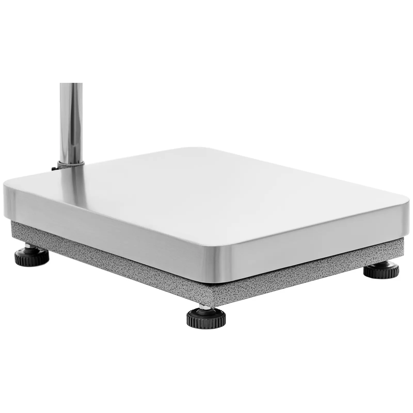 B-zboží Plošinová váha - výstražné světlo - 150 kg / 0,005 kg - 400 x 500 x 122 mm - kg / lb (Sčítání: Ano)