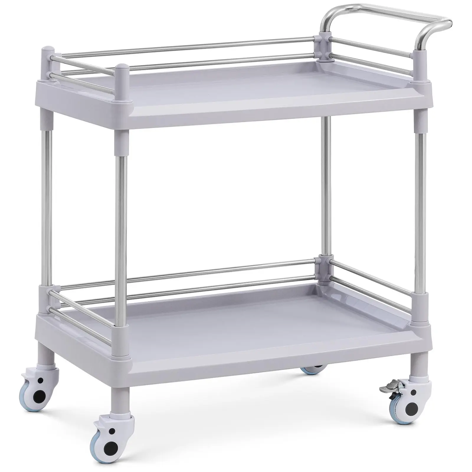 B-Ware Laborwagen - 2 Ablagen je 65 x 47 x 5 cm - 40 kg