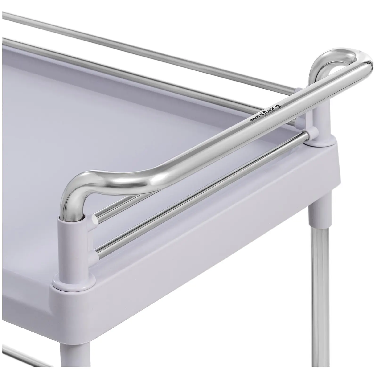 Laboratory Trolley - 2 shelves each 65 x 47 x 5 cm - 40 kg