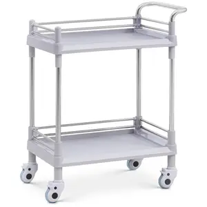 Laboratory Trolley - 2 shelves each 54 x 37 x 5 cm - 20 kg