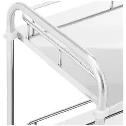 Laboratory Trolley - stainless steel - 2 shelves each 60 x 40 x 2.5 cm - 20 kg