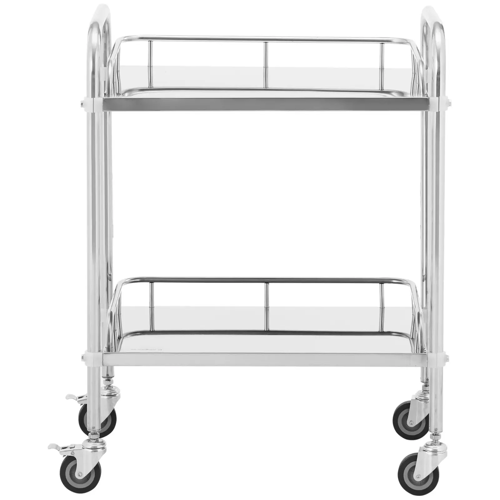 Laboratory Trolley - stainless steel - 2 shelves each 55 x 36 x 2.5 cm - 10 kg