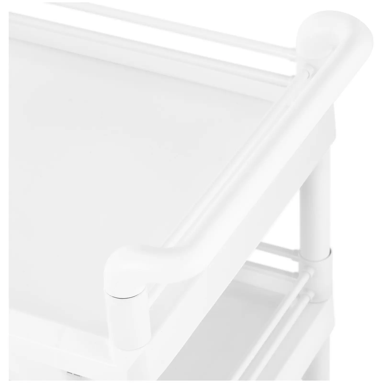 Laboratory Trolley - 3 shelves each 65 x 46 x 14 cm - 2 drawers - 3 containers - 60 kg (Wheels: Yes)