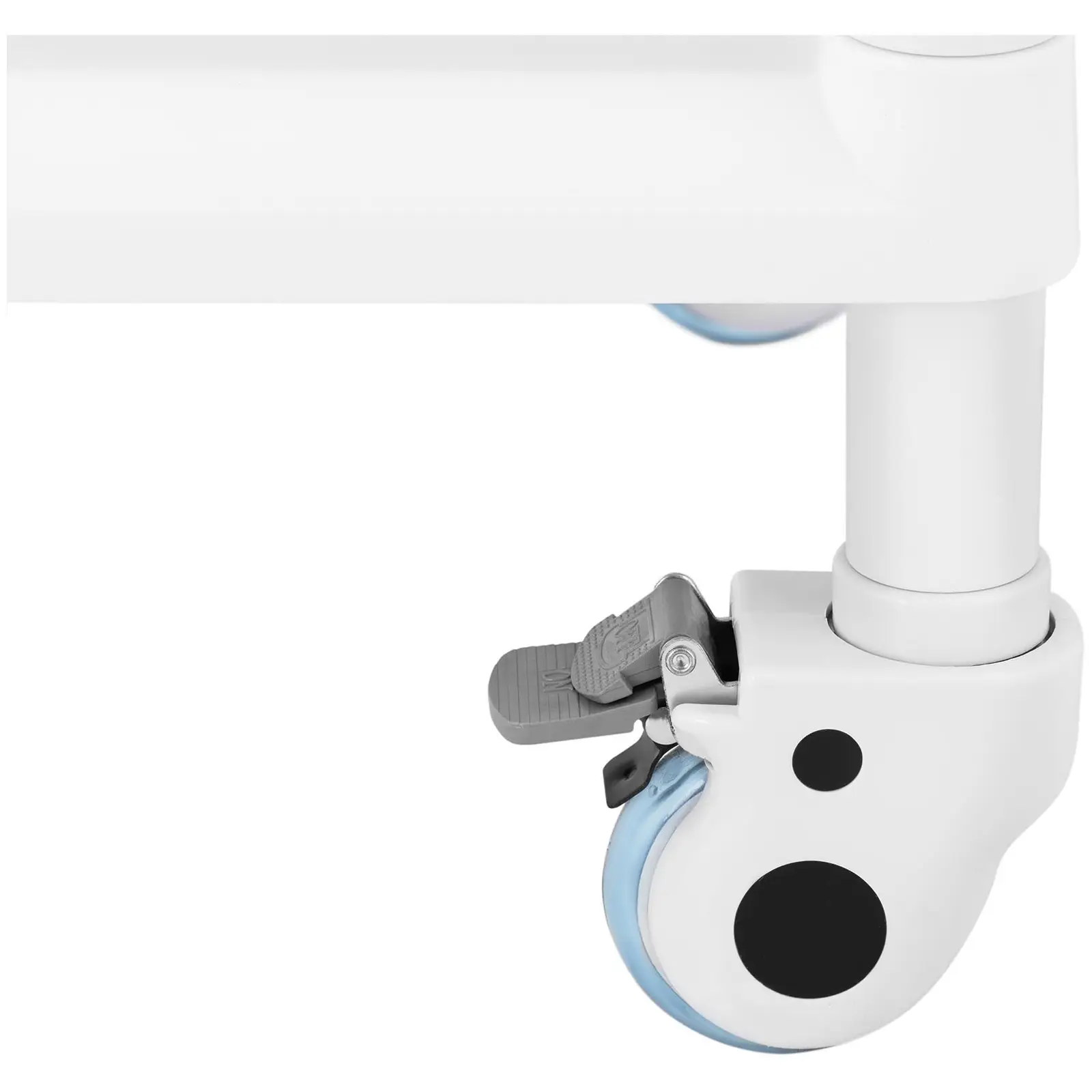 Laboratory Trolley - 3 shelves each 65 x 46 x 14 cm - 2 drawers - 3 containers - 60 kg (Number of shelves: 3 Pc)