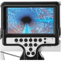 Endoscope Camera - 30 m - 12 LEDs - 7" IPS display - with stand rail