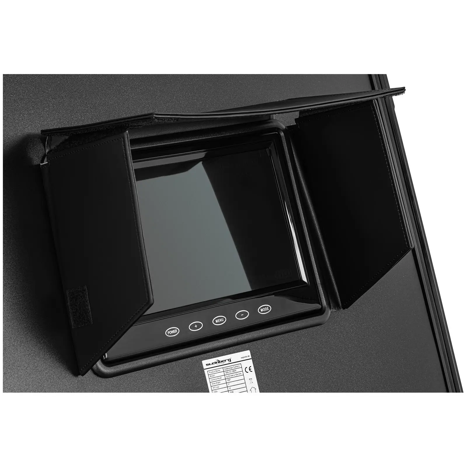 Kloak-kamera - 30 m - 12 LED - 7" TFT farve-touchdisplay