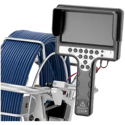 Endoszkóp kamera - 60 m - 42 LED - 7" TFT színes kijelző kijelző